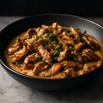 Boeuf Stroganoff Russe Traditionnel