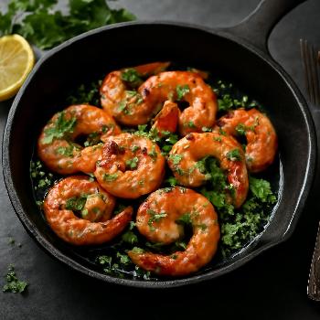 Gambas Grillées Marinées
