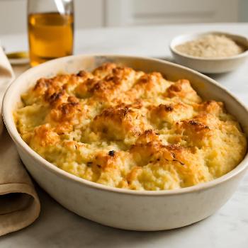 Gratin de Chou-fleur Vegan au Lait d'Amande
