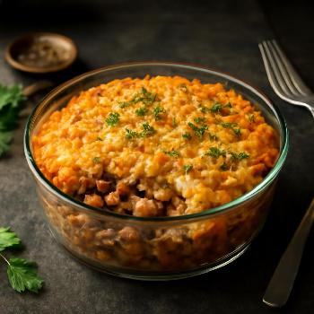 Hachis Parmentier de Canard Confit et Patates Douces