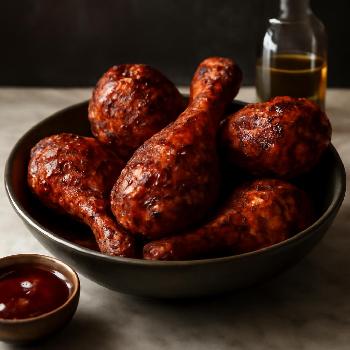 Pilons de Dinde Fumés au Four : Goût Barbecue Sans Barbecue