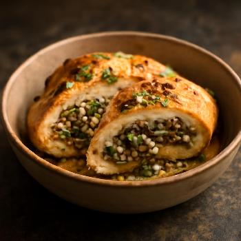 Poitrine de Poulet Farcie aux Champignons et Parmesan