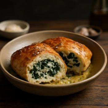 Poitrine de Poulet Farcie aux Épinards et Ricotta