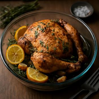 Poulet au Citron et aux Herbes