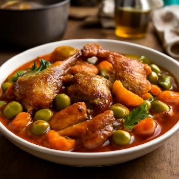 Ragoût de Canard à l'Orange et aux Olives