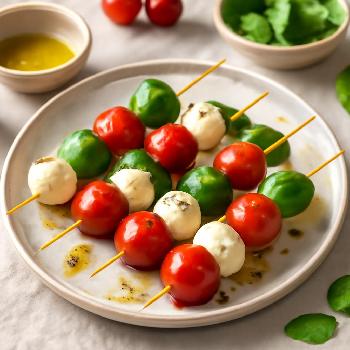 Brochettes Caprese Classiques