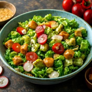 Salade Caesar Végétalienne Personnalisable