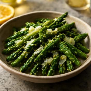 Salade d'Asperges au Citron et au Parmesan