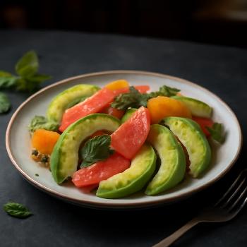 Salade d'avocat aux agrumes