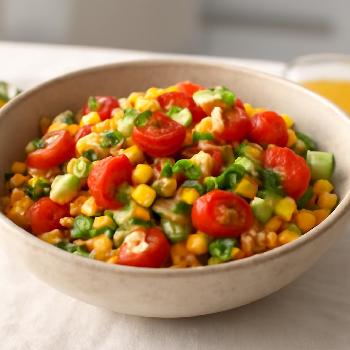 Salade de Maïs Simple et Rafraîchissante