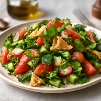 Salade Fatouche Libanaise