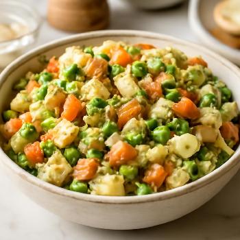 Salade Olivier Russe - Variante Végétarienne