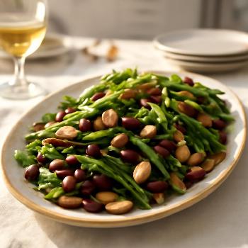 Salade Protéinée aux Trois Haricots et Vinaigrette Balsamique