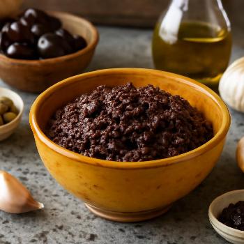Tapenade d'Olives Noires Maison