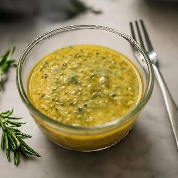Vinaigrette à la Moutarde et au Romarin