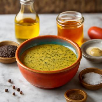 Vinaigrette aux Graines de Pavot Maison