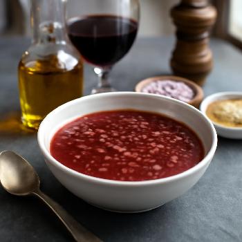 Vinaigrette Classique au Vin Rouge