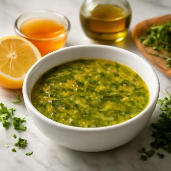 Vinaigrette Rafraîchissante au Citron et Herbes Fraîches