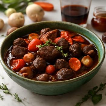 Boeuf Bourguignon Traditionnel