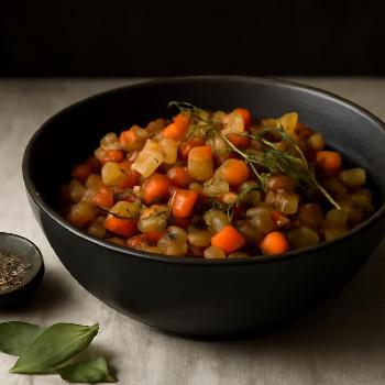 Mirepoix au Lard Fumé: Une Base Riche et Fumé pour Vos Soupes et Ragoûts