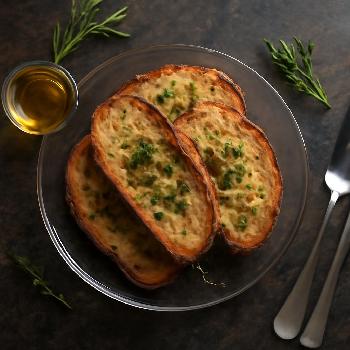 Pain Grillé à l'Ail et aux Herbes Fraîches
