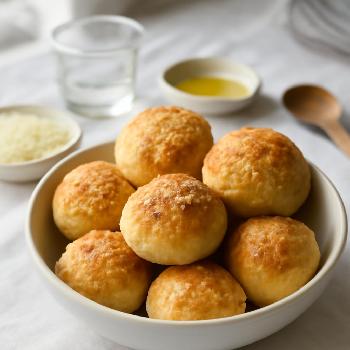 Petits Pains au Parmesan pour Soupes et Ragoûts