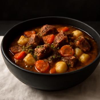 Ragoût Irlandais Rustique aux Légumes Racines