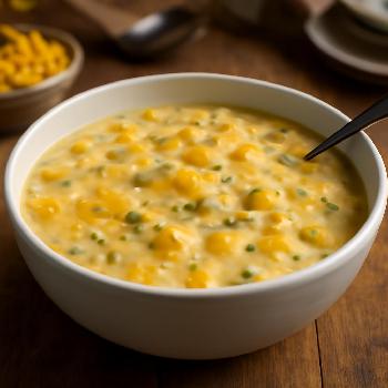 Soupe de Maïs et Pommes de Terre Crémeuse