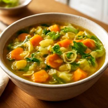 Soupe de Nouilles aux Légumes Réconfortante